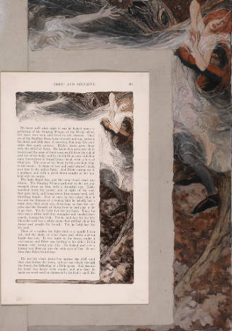 Illustrative border for Edric and Sylvaine (right-hand page)