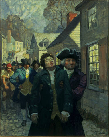 Johnny's Defeat at the Dock
He supported Johnny down the lane, the others followed, called out obscenities at Johnny in low malignant tones