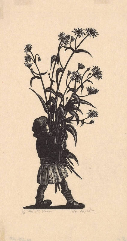 Child with Flowers