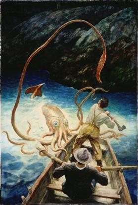 Adventure with a Giant Squid