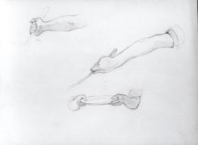 untitled (arm and hand studies for Seeking the New Home)