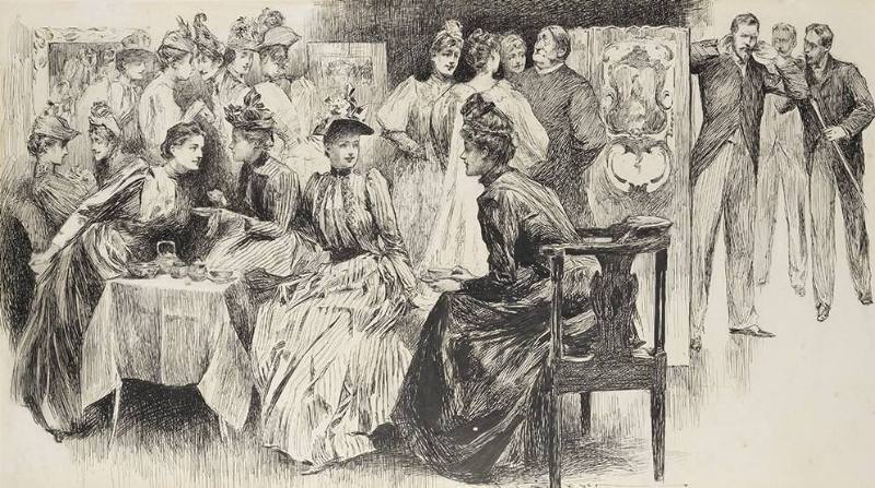 Social Nuisances: For a Man to Face the Music of Afternoon Tea