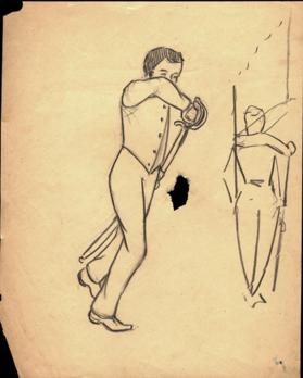 Untitled (fencer)