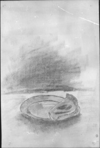 Untitled (still life with piece of pie)