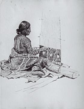 untitled (woman weaving)