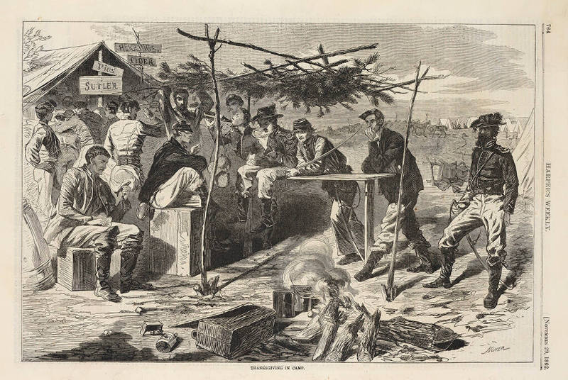 Thanksgiving in Camp