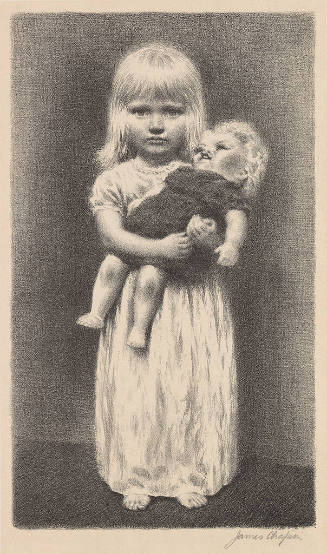 Little Girl with a Doll