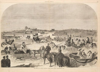 The Drive in the Central Park, New York, September, 1860
