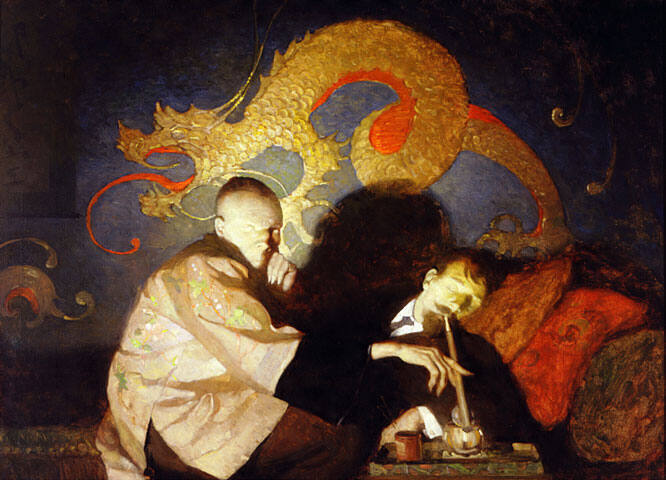 After that I visited Lee, first at intervals of several days, then, by degrees, more frequently, until finally I became a daily user of opium.