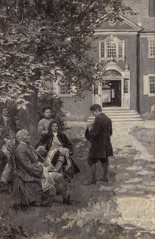 "Speak Up, Boy, --Speak Up,"  Said the Gentleman