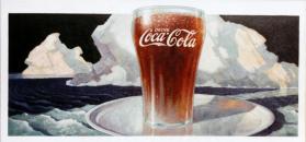 Cold . . . ice-cold every day in the year (advertisement for Coca-Cola)