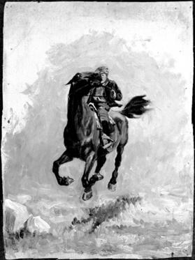 Untitled (horse and rider)