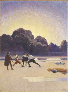 The duel on the beach