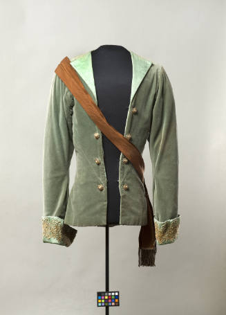 Rudolf Nureyev’s costume for Sleeping Beauty, Act II as Prince Florimond