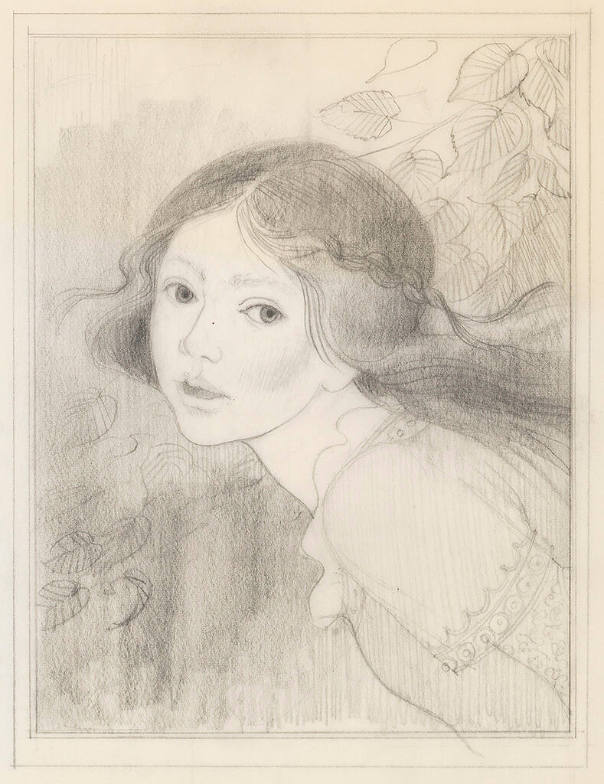 Study of young lady