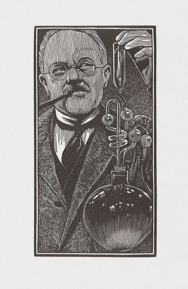 Dr. Henry Jekyll (in his lab with beaker and test tubes)