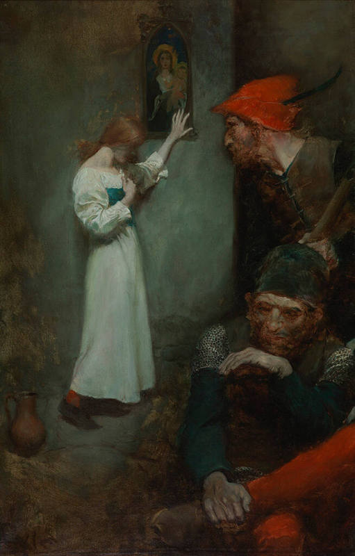 Guarded by Rough English Soldiers