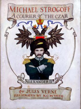 Michael Strogoff / A Courier of the Czar, title page illustration