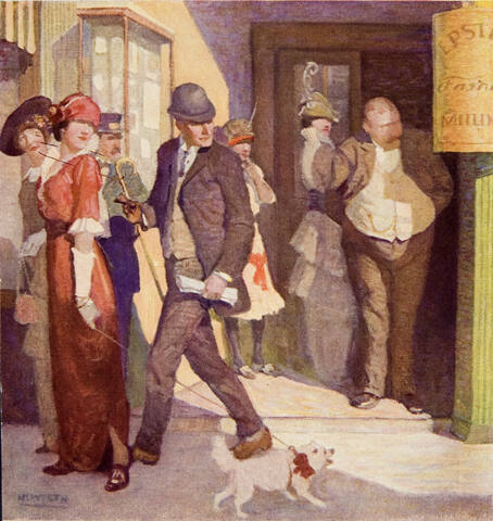 "I am advertising the Brotherhood of Man, Simplicity, Truth, and Freedom from Possessions" (left side)
