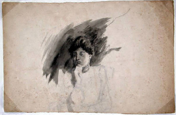 Untitled (portrait of an unknown woman)
