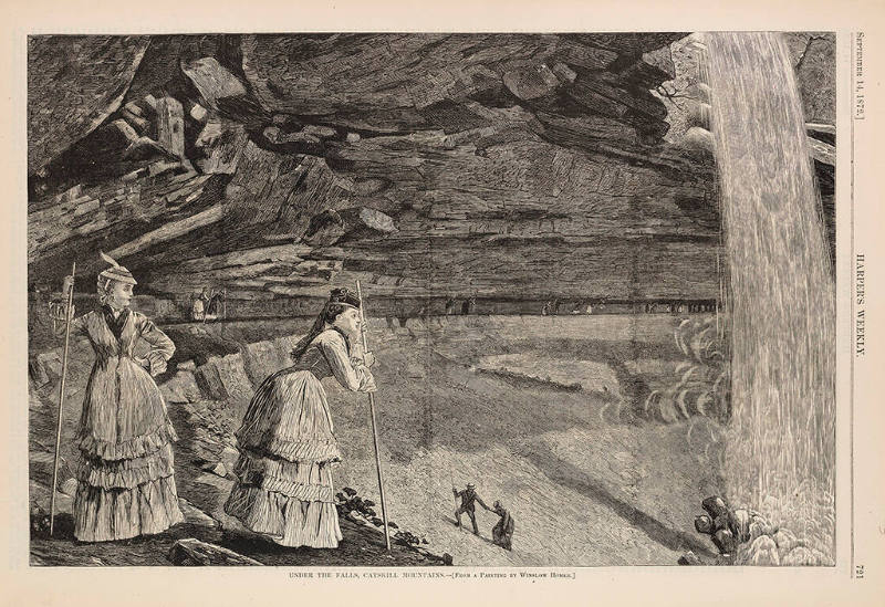 Under the Falls, Catskills Mountains