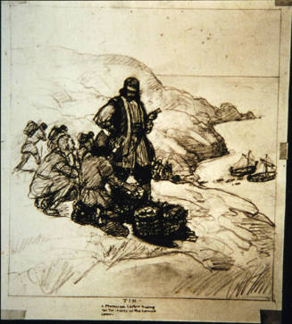 The Story of Tin, composition drawing