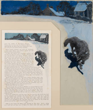 Marginal illustration for "The Salem Wolf"