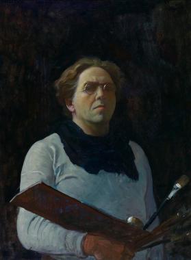 Self-portrait with Palette