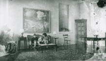 caption: Painting circa 1938, hanging in home of Peter Hurd and Henriette Wyeth Hurd (Wyeth Fam…