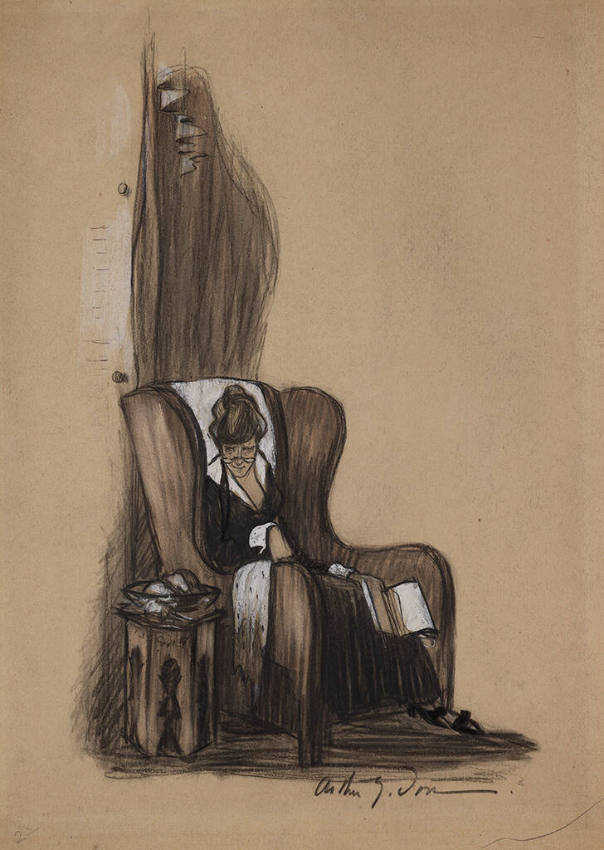 "What the Deuce Do You Mean Rushing in Like This," She Asked Crossly