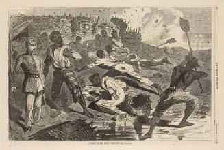 A Shell in the Rebel Trenches