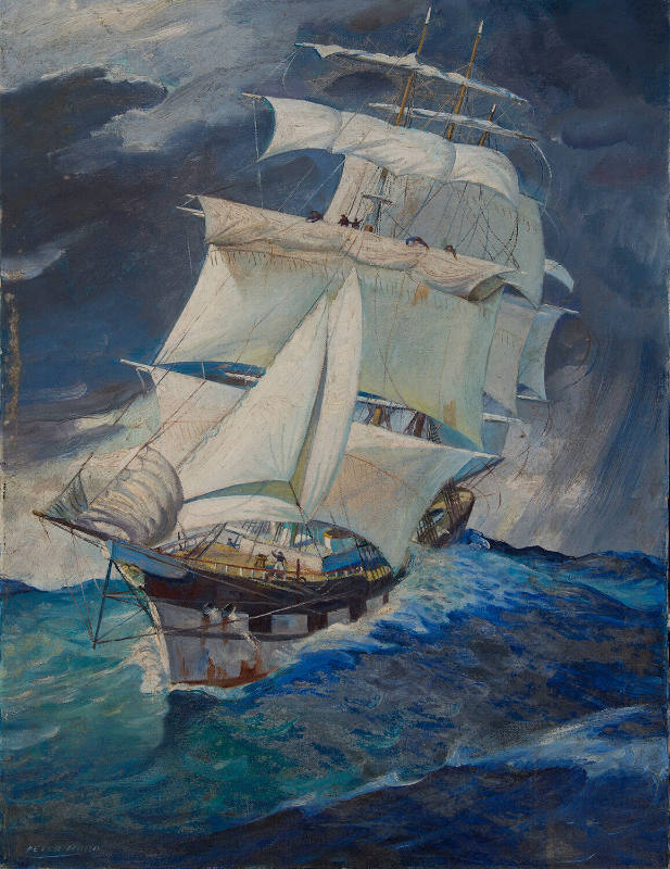 Blowing a Nor'wester