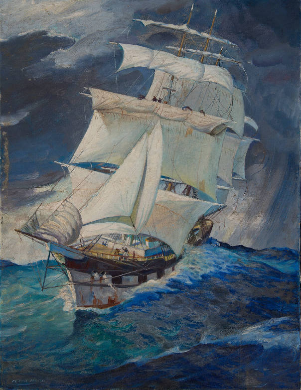 Blowing a Nor'wester