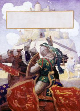 The Boy's King Arthur, cover illustration