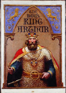 The Boy's King Arthur, title page illustration