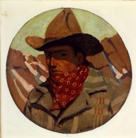 untitled (portrait of a cowboy)