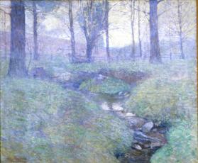 title unknown  (Chadds Ford landscape with brook)