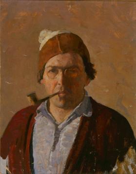 Self-portrait with Pipe