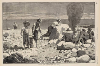 Sea-Side Sketches - A Clam Bake