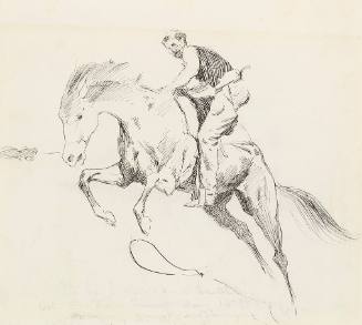 Study for "Turn Him Loose, Bill!"