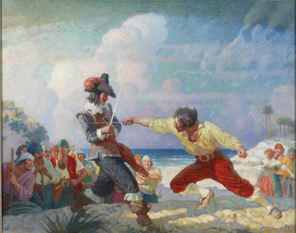 The Duel on the Beach