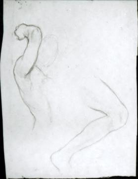 untitled (arm, torso and leg studies, possibly for Apotheosis of the Family)