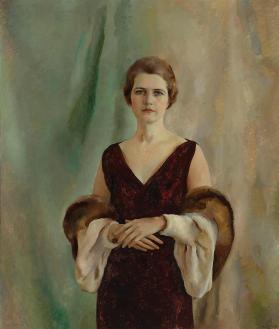 Portrait of Mrs. Daniel Baker