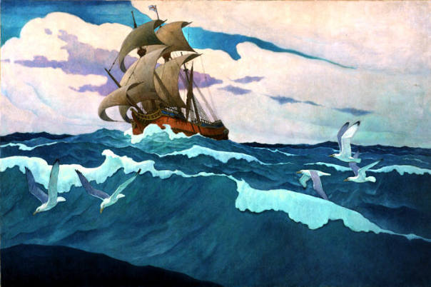 The Coming of the Mayflower in 1620