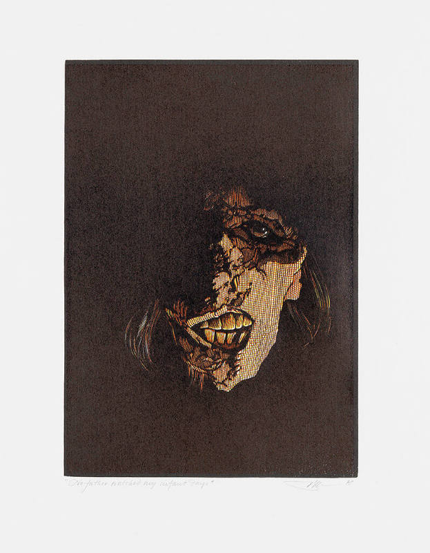 No father watched my infant days