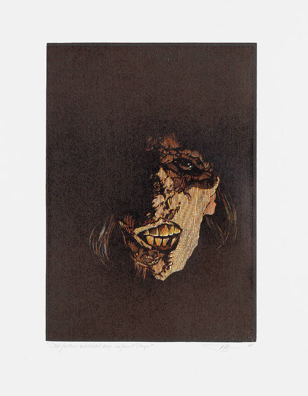 No father watched my infant days