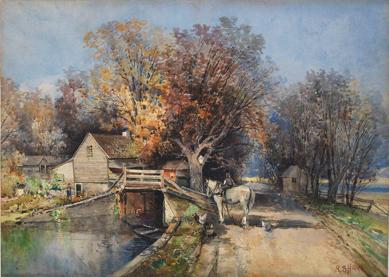 Untitled Landscape (fall scene)