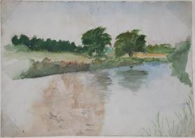 Untitled (landscape with river)