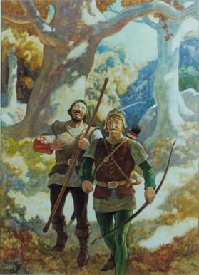 Robin Hood and Little John