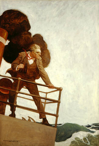 New Story Magazine, cover illustration